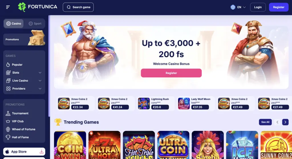 Fortunica Casino Nederland image 1